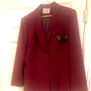 Red Le Suit blazer